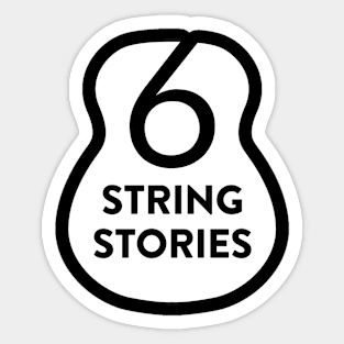 6 String Stories Sticker